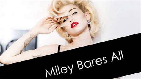 miley curys nude|Miley Cyrus Bares All in W Magazine.